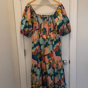 THML Geometric Print Dress NWT